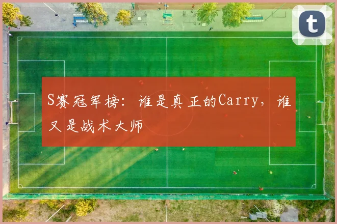 S赛冠军榜：谁是真正的Carry，谁又是战术大师